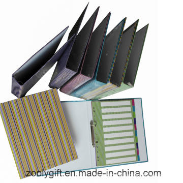 A4 Printed Paper Board 2 Ring Binders with Index Paper Paper File Files